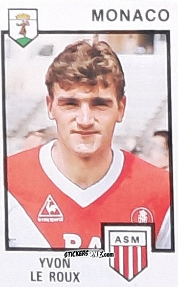Cromo Yvon Le Roux - Football France 1984-1985 n. 140 - Panini