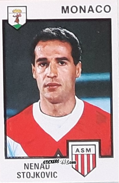 Sticker Nenad Stojkovic - Football France 1984-1985 n. 144 - Panini