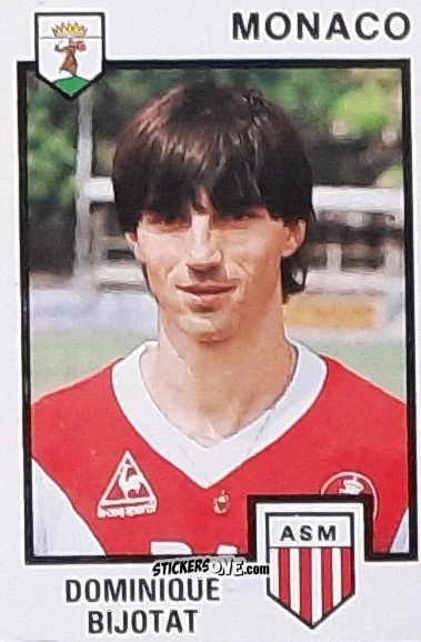 Sticker Dominique Bijotat - Football France 1984-1985 n. 145 - Panini