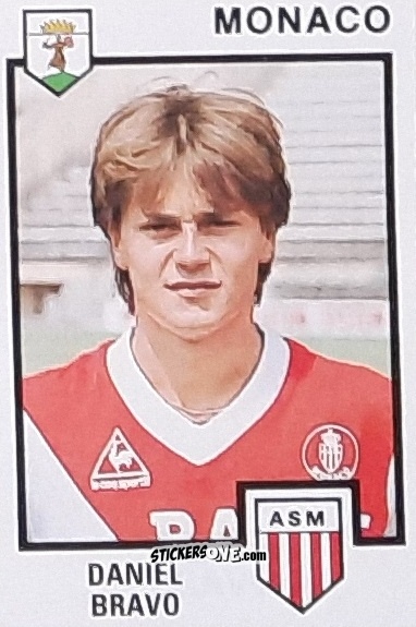 Sticker Daniel Bravo - Football France 1984-1985 n. 147 - Panini