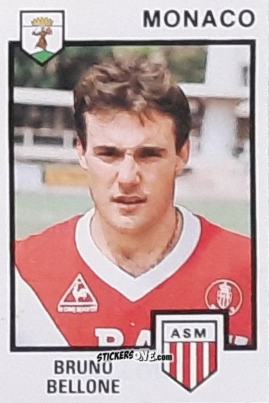 Sticker Bruno Bellone - Football France 1984-1985 n. 149 - Panini