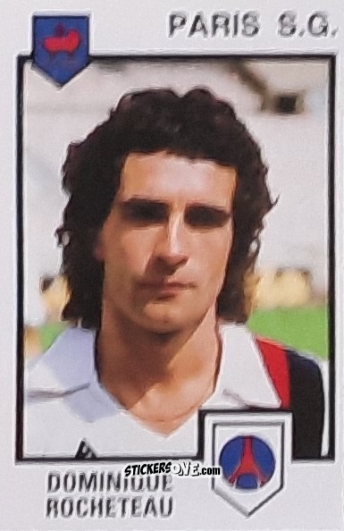 Cromo Dominique Rocheteau - Football France 1984-1985 n. 194 - Panini