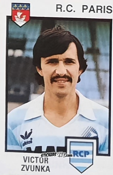 Figurina Victor Zvunka - Football France 1984-1985 n. 200 - Panini