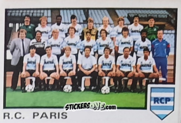 Sticker Equipe - Football France 1984-1985 n. 245 - Panini