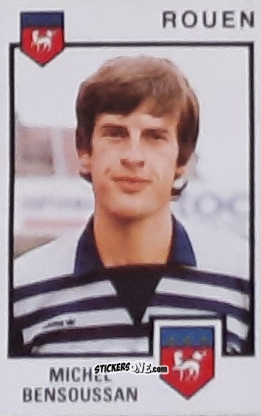 Figurina Michel Bensoussan - Football France 1984-1985 n. 255 - Panini