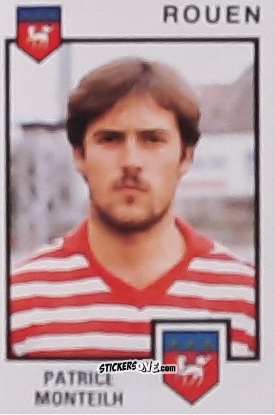 Cromo Patrice Monteilh - Football France 1984-1985 n. 261 - Panini