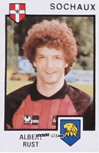 Figurina Albert Rust - Football France 1984-1985 n. 270 - Panini