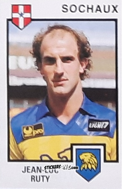 Sticker Jean-Luc Ruty - Football France 1984-1985 n. 272 - Panini