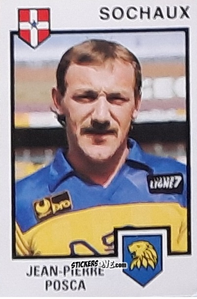 Sticker Jean-Pierre Posca - Football France 1984-1985 n. 274 - Panini