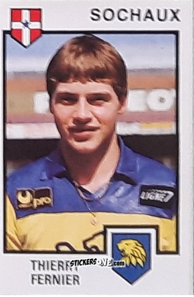 Figurina Thierry Fernier - Football France 1984-1985 n. 276 - Panini