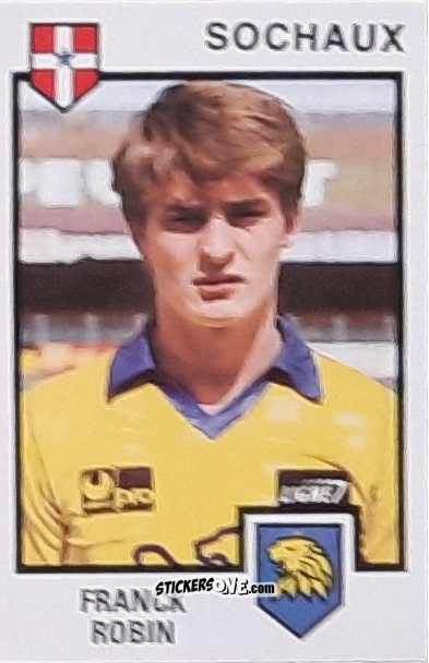 Sticker Franck Robin - Football France 1984-1985 n. 278 - Panini
