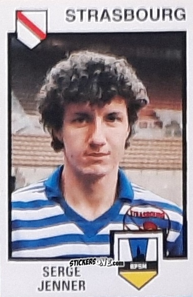 Figurina Serge Jenner - Football France 1984-1985 n. 289 - Panini