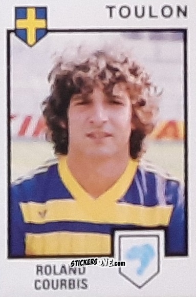 Sticker Roland Courbis - Football France 1984-1985 n. 303 - Panini