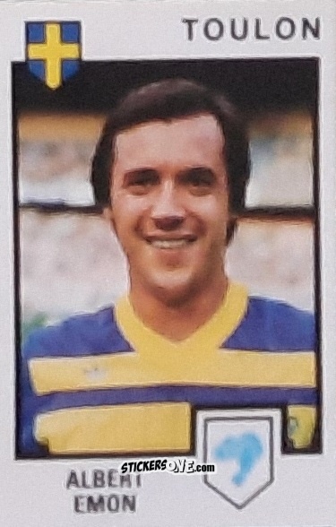 Cromo Albert Emon - Football France 1984-1985 n. 311 - Panini