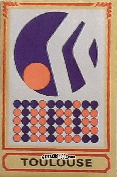 Cromo Ecusson - Football France 1984-1985 n. 313 - Panini