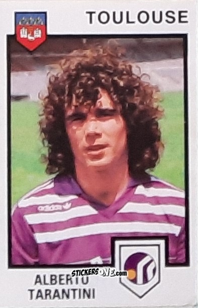 Sticker Alberto Tarantini - Football France 1984-1985 n. 319 - Panini