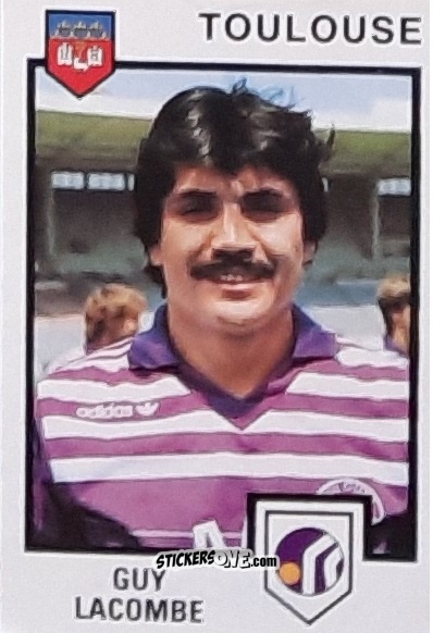 Figurina Guy Lacombe - Football France 1984-1985 n. 322 - Panini