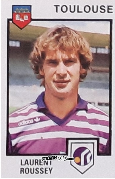 Sticker Laurent Roussey - Football France 1984-1985 n. 326 - Panini