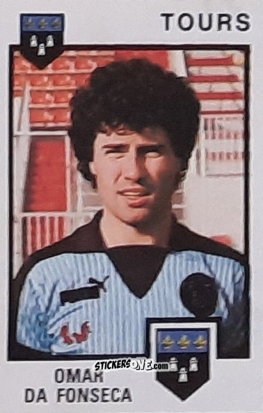 Figurina Omar Da Fonseca - Football France 1984-1985 n. 341 - Panini
