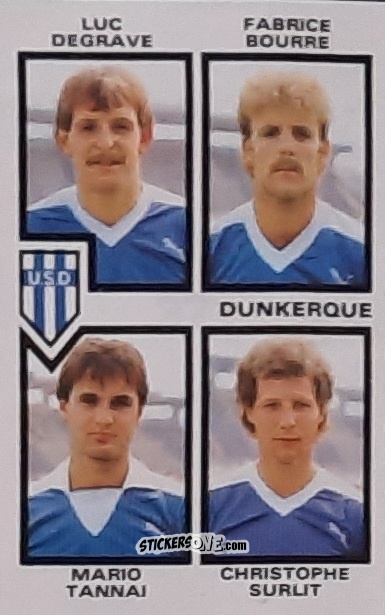Figurina Luc Degrave / Fabrice Bourre / Mario Tannai / Christophe Surlit