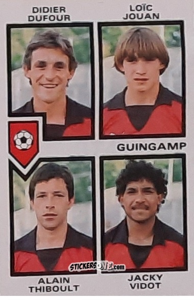 Figurina Didier Dufour / Loic Jouan / Alain Thiboult / Jacky Vidot