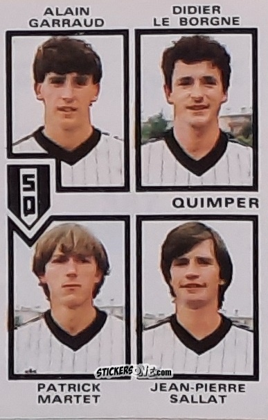 Figurina Alain Garraud / Didier Le Borgne / Patrick Martet / Jean-Pierre Sallat
