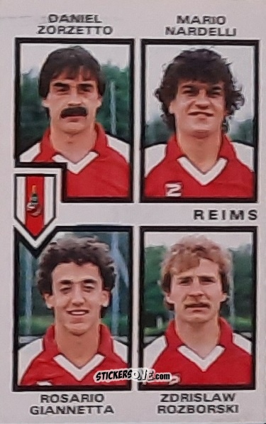Figurina Daniel Zorzetto / Mario Nadelli / Rosario Giannetta / Zdrislaw Rozborski