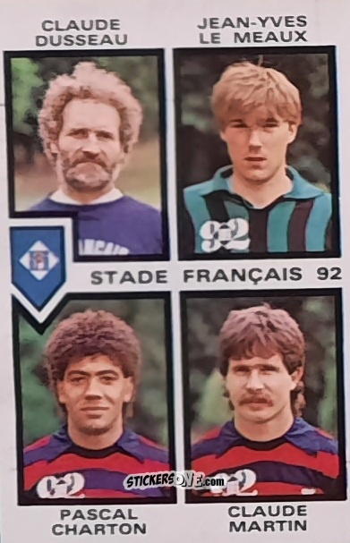 Figurina Claude Dusseau / Jean-Yves Le Meaux / Pascal Charton / Claude Martin