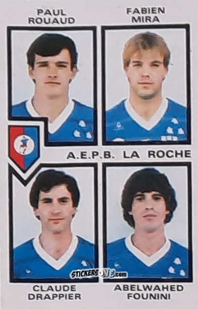 Figurina Paul Rouaud / Fabien Mira / Claude Drappier / Abelwahed Founini