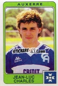 Sticker Jean-Luc Charles - Football France 1985-1986 n. 15 - Panini