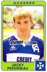 Sticker Jackyy Perdrieau - Football France 1985-1986 n. 21 - Panini