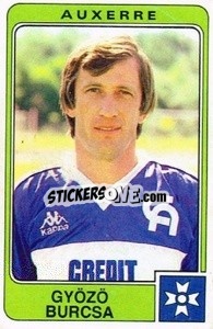 Figurina Gyozo Bursca - Football France 1985-1986 n. 22 - Panini