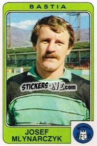 Figurina Josef Mlynarczyk - Football France 1985-1986 n. 29 - Panini