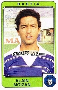 Sticker Alain Moizan - Football France 1985-1986 n. 35 - Panini