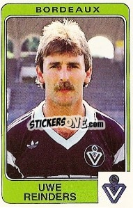 Cromo Uwe Reinders - Football France 1985-1986 n. 54 - Panini