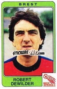 Sticker Robert Dewilder - Football France 1985-1986 n. 58 - Panini