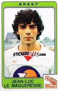 Sticker Jean-Luc Le Magueresse - Football France 1985-1986 n. 61 - Panini
