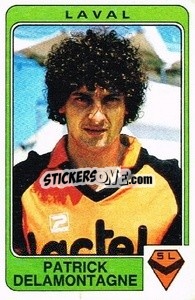 Cromo Patrick Delamontagne - Football France 1985-1986 n. 82 - Panini