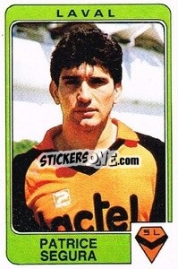 Sticker Patrice Segura - Football France 1985-1986 n. 87 - Panini