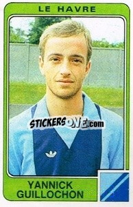 Figurina Yannick Guillochon - Football France 1985-1986 n. 90 - Panini