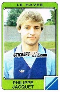 Figurina Philippe Jacquet - Football France 1985-1986 n. 102 - Panini