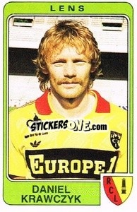 Figurina Daniel Krawczyk - Football France 1985-1986 n. 110 - Panini