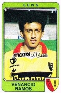 Cromo Venancio Ramos - Football France 1985-1986 n. 111 - Panini