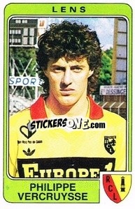 Cromo Philippe Vercruysse - Football France 1985-1986 n. 112 - Panini