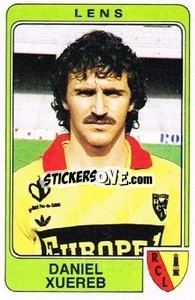 Cromo Daniel Xuereb - Football France 1985-1986 n. 113 - Panini