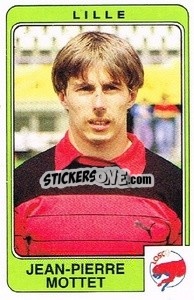 Figurina Jean-Pierre Mottet - Football France 1985-1986 n. 119 - Panini