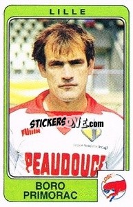 Sticker Boro Primorac - Football France 1985-1986 n. 125 - Panini