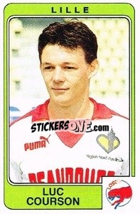 Figurina Luc Courson - Football France 1985-1986 n. 129 - Panini