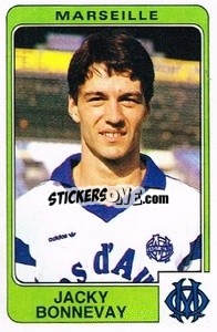 Sticker Jacky Bonnevay - Football France 1985-1986 n. 136 - Panini
