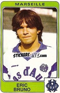 Figurina Eric Bruno - Football France 1985-1986 n. 138 - Panini